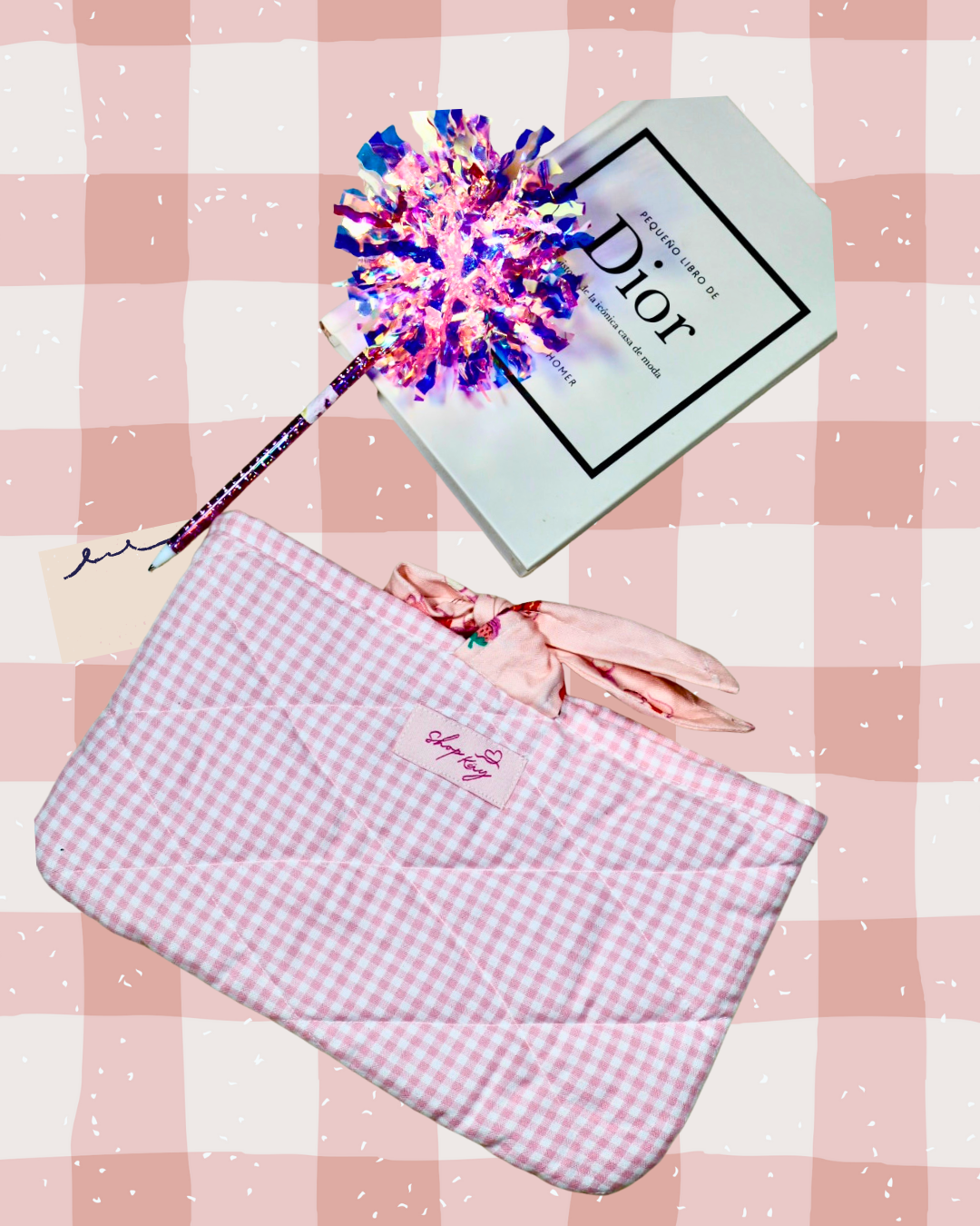 Pretty in pink book sleeve