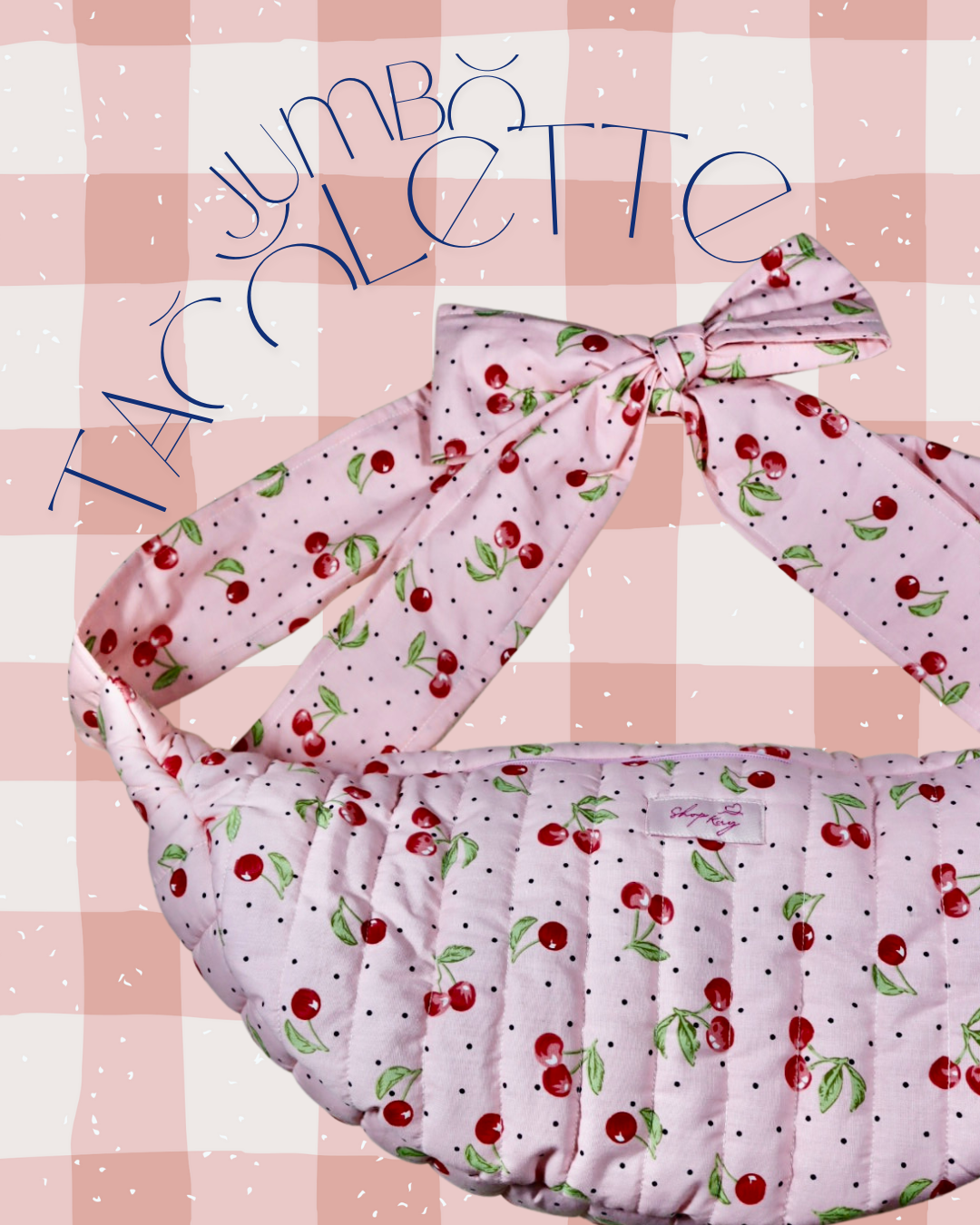 Pink cherí Tacolette (no ruffle) Jumbo