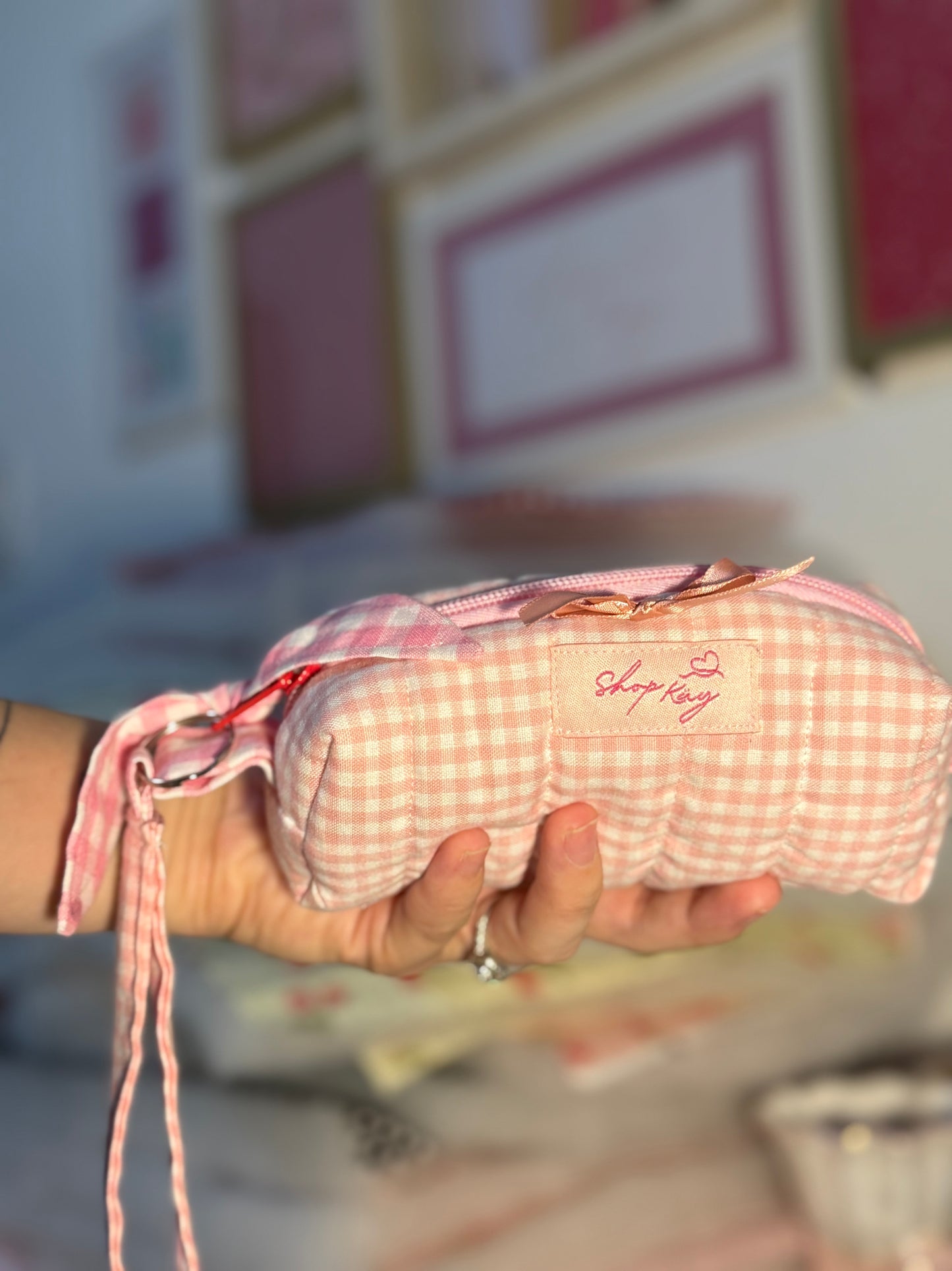 Baby pink mini boxy girl