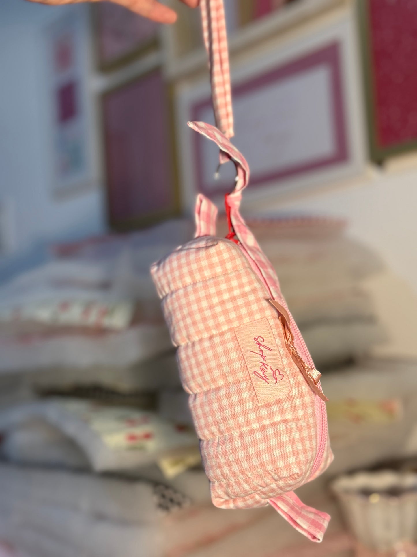 Baby pink mini boxy girl