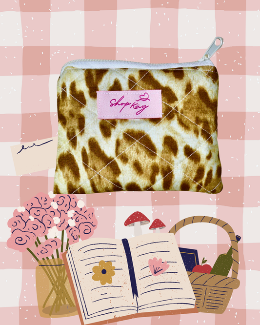 Leopard coin purse